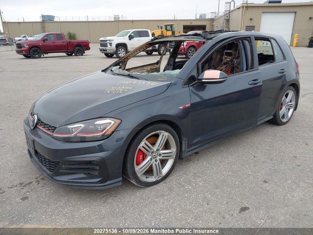 Продаж на аукціоні авто 2019 Volkswagen Gti Autobahn 2.0 Tsi, vin: 3VW6T7AU2KM010876, номер лоту: 20275136