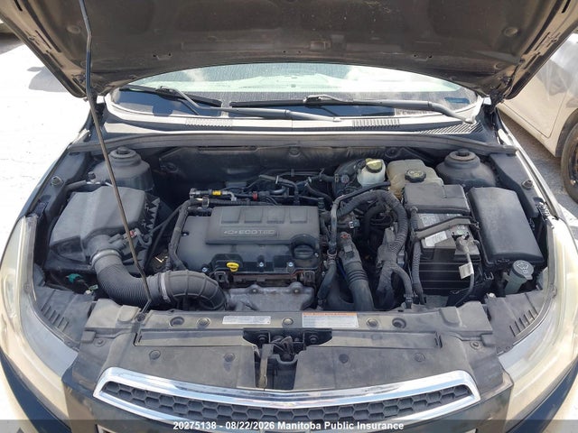 1G1PC5SB0E7152286 Chevrolet Cruze Lt Turbo