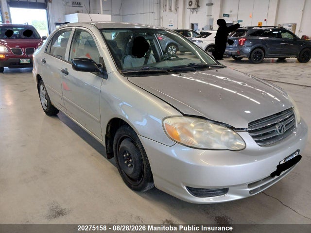 2004 Toyota Corolla Ce მანქანა იყიდება აუქციონზე, vin: 2T1BR32E34C838320, აუქციონის ნომერი: 20275158