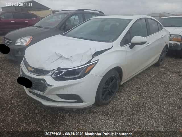 3G1BE5SM9HS569207 Chevrolet Cruze Lt Turbo