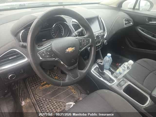3G1BE5SM9HS569207 Chevrolet Cruze Lt Turbo