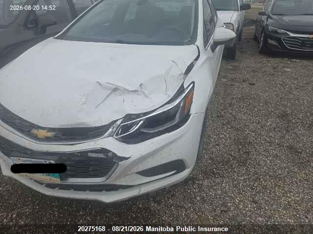 3G1BE5SM9HS569207 Chevrolet Cruze Lt Turbo