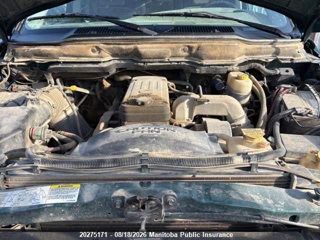 Aukcja sprzedaży 2003 Dodge Ram 2500 Slt Quad Cab, vin: 3D7KU28CX3G794308, numer aukcji: 20275171