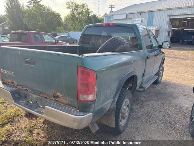 Aukcja sprzedaży 2003 Dodge Ram 2500 Slt Quad Cab, vin: 3D7KU28CX3G794308, numer aukcji: 20275171