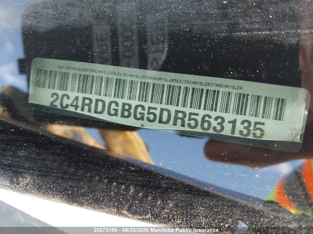 Продаж на аукціоні авто 2013 Dodge Grand Caravan Crew, vin: 2C4RDGBG5DR563135, номер лоту: 20275189