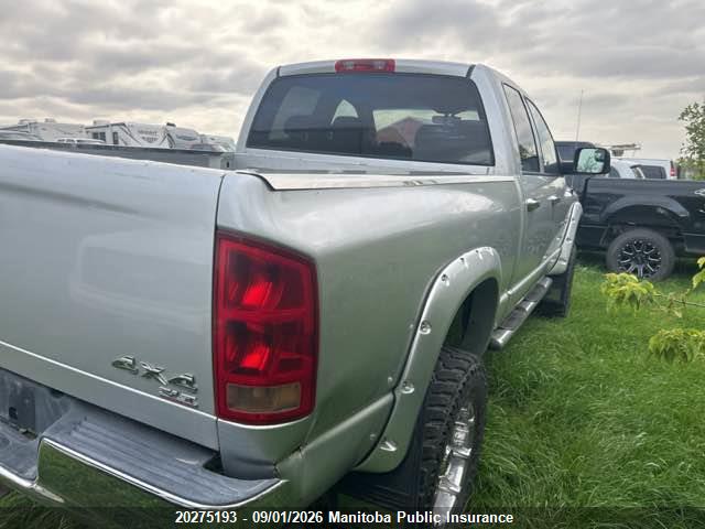 Aukcja sprzedaży 2005 Dodge Ram 2500 Quad Cab, vin: 3D7KS28C35G809305, numer aukcji: 20275193