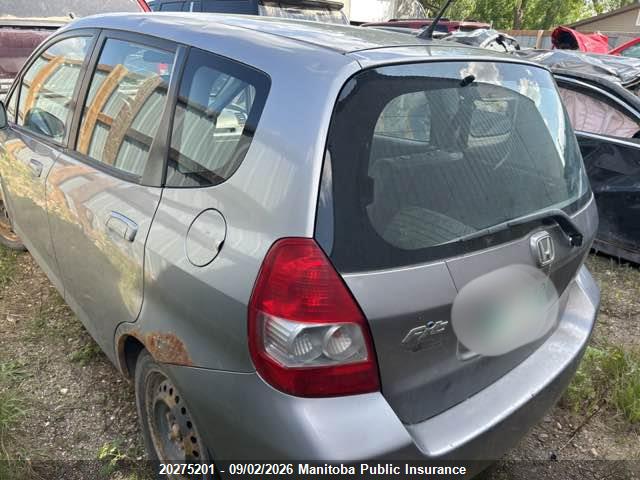 2008 Honda Fit Lx მანქანა იყიდება აუქციონზე, vin: JHMGD37498S803157, აუქციონის ნომერი: 20275201