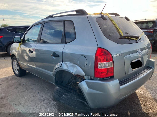 20275202 :رقم المزاد ، KM8JM12B75U203380 vin ، 2005 Hyundai Tucson Gl مزاد بيع