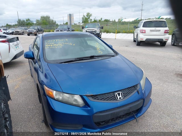 Aukcja sprzedaży 2012 Honda Civic Lx, vin: 2HGFG3A46CH003110, numer aukcji: 20275218