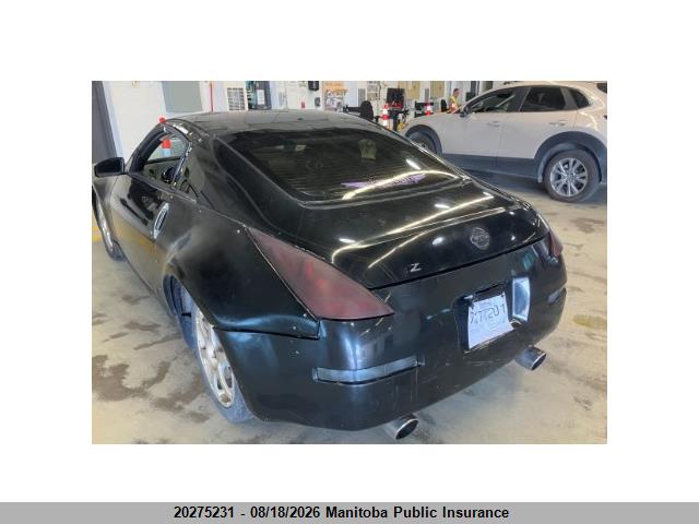 2003 Nissan 350z მანქანა იყიდება აუქციონზე, vin: JN1AZ34EX3T100016, აუქციონის ნომერი: 20275231