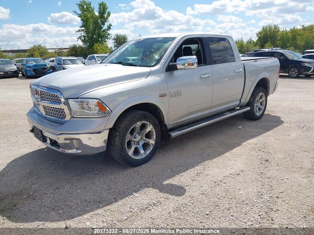 Dodge Ram 1500 Laramie Crew Cab 2017 1C6RR7NT9HS692789 Image 2