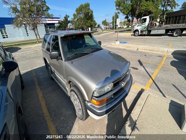 Продаж на аукціоні авто 2004 Chevrolet Blazer Ls, vin: 1GNCT18X94K168586, номер лоту: 20275243