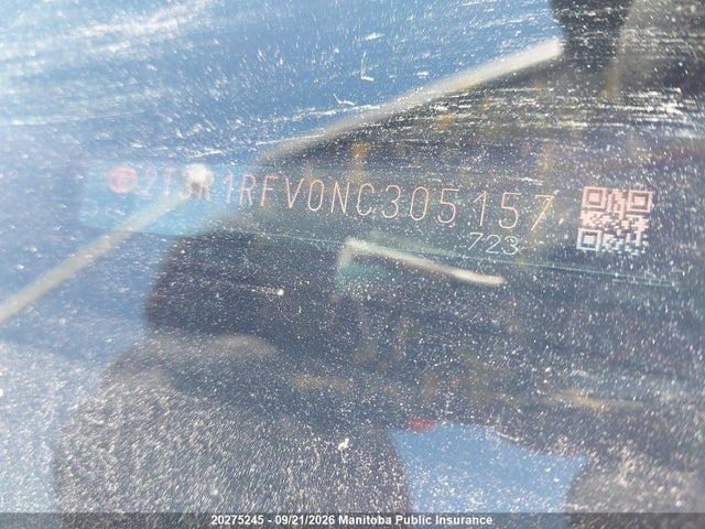 Aukcja sprzedaży 2022 Toyota Rav4 Xle, vin: 2T3R1RFV0NC305157, numer aukcji: 20275245