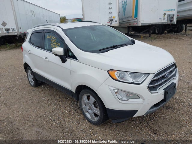 Продаж на аукціоні авто 2018 Ford Ecosport Titanium, vin: MAJ6P1WL4JC218302, номер лоту: 20275253