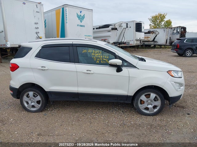 Продаж на аукціоні авто 2018 Ford Ecosport Titanium, vin: MAJ6P1WL4JC218302, номер лоту: 20275253