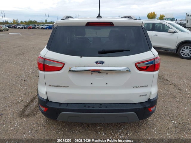 Продаж на аукціоні авто 2018 Ford Ecosport Titanium, vin: MAJ6P1WL4JC218302, номер лоту: 20275253