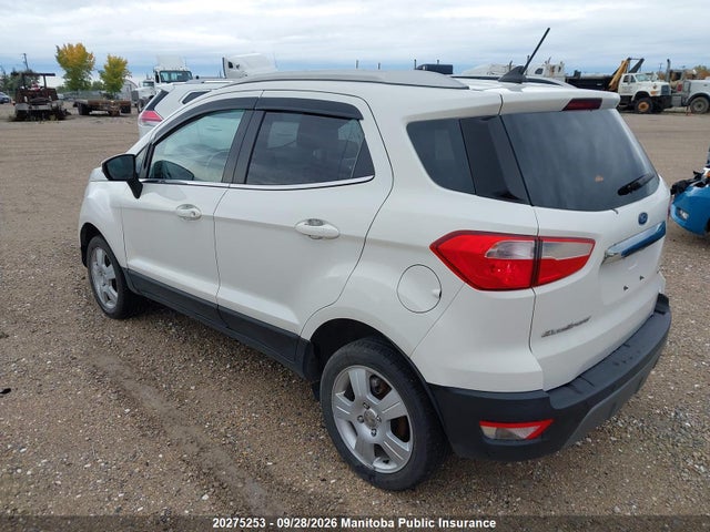 Продаж на аукціоні авто 2018 Ford Ecosport Titanium, vin: MAJ6P1WL4JC218302, номер лоту: 20275253