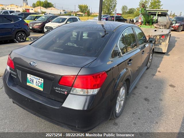 20275254 :رقم المزاد ، 4S3BMGB60B3252422 vin ، 2011 Subaru Legacy 2.5i مزاد بيع