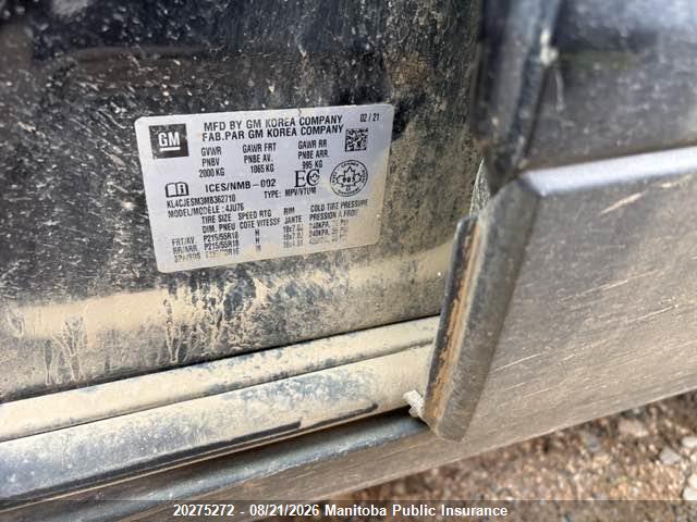 Buick Encore Preferred 2021 KL4CJESM3MB362710 Image 9