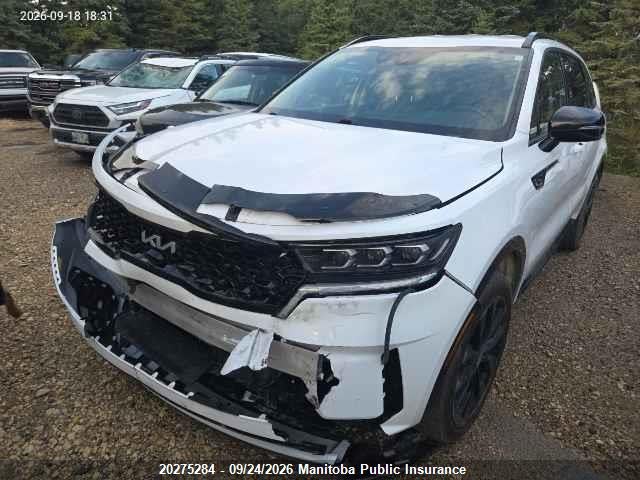 2022 Kia Sorento Ex Turbo მანქანა იყიდება აუქციონზე, vin: 5XYRHDLF9NG089799, აუქციონის ნომერი: 20275284