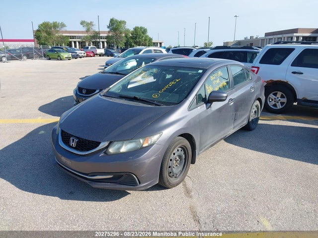 Honda Civic Lx 2014 2HGFB2F50EH004282 Image 6