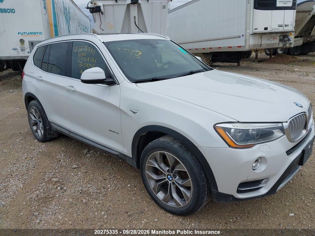 2016 Bmw X3 28i მანქანა იყიდება აუქციონზე, vin: 5UXWX9C52G0D70170, აუქციონის ნომერი: 20275335