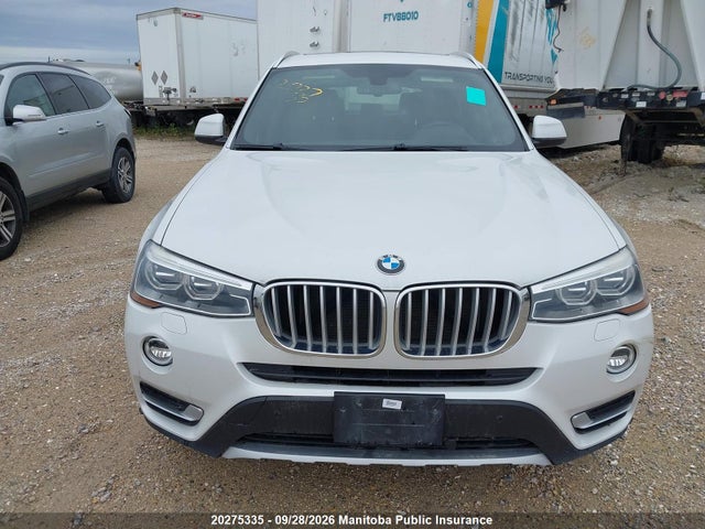 2016 Bmw X3 28i მანქანა იყიდება აუქციონზე, vin: 5UXWX9C52G0D70170, აუქციონის ნომერი: 20275335