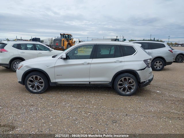 2016 Bmw X3 28i მანქანა იყიდება აუქციონზე, vin: 5UXWX9C52G0D70170, აუქციონის ნომერი: 20275335