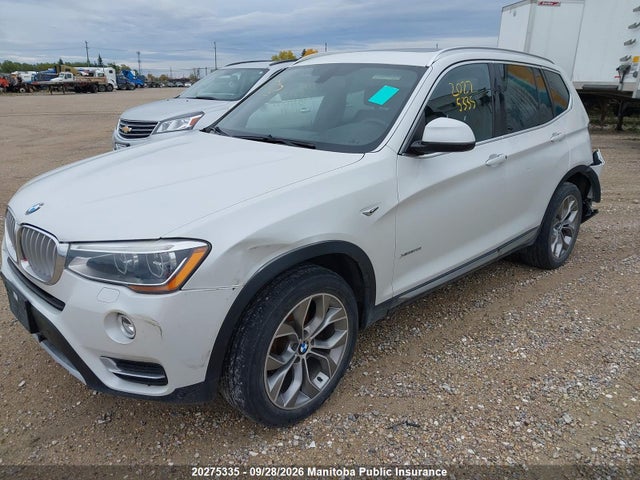 2016 Bmw X3 28i მანქანა იყიდება აუქციონზე, vin: 5UXWX9C52G0D70170, აუქციონის ნომერი: 20275335