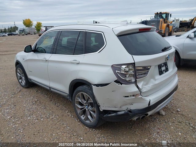 2016 Bmw X3 28i მანქანა იყიდება აუქციონზე, vin: 5UXWX9C52G0D70170, აუქციონის ნომერი: 20275335
