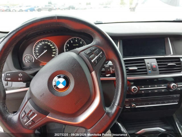 2016 Bmw X3 28i მანქანა იყიდება აუქციონზე, vin: 5UXWX9C52G0D70170, აუქციონის ნომერი: 20275335