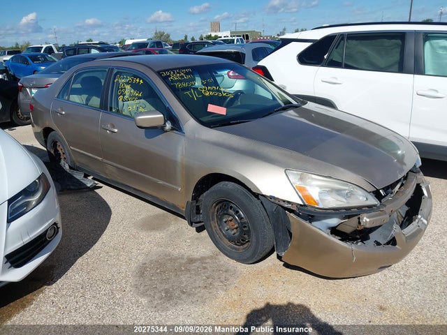2003 Honda Accord Lx მანქანა იყიდება აუქციონზე, vin: 1HGCM56453A803105, აუქციონის ნომერი: 20275344