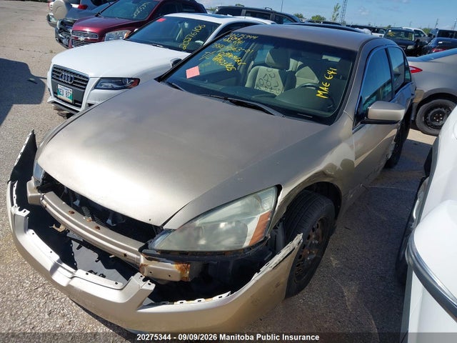 Продаж на аукціоні авто 2003 Honda Accord Lx, vin: 1HGCM56453A803105, номер лоту: 20275344