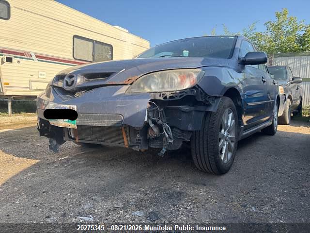 2008 Mazda 3 Mazda Sport Gt მანქანა იყიდება აუქციონზე, vin: JM1BK343681868180, აუქციონის ნომერი: 20275345
