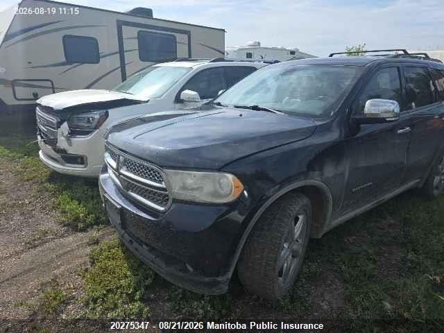 20275347 :رقم المزاد ، 1D4SE5GT4BC699869 vin ، 2011 Dodge Durango Citadel مزاد بيع