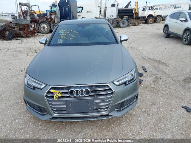 Aukcja sprzedaży 2018 Audi S4 3.0t Quattro, vin: WAUC4AF47JA106679, numer aukcji: 20275348
