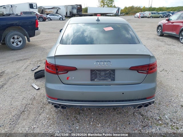 Aukcja sprzedaży 2018 Audi S4 3.0t Quattro, vin: WAUC4AF47JA106679, numer aukcji: 20275348