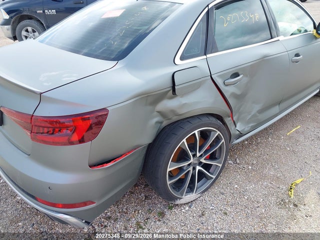 Aukcja sprzedaży 2018 Audi S4 3.0t Quattro, vin: WAUC4AF47JA106679, numer aukcji: 20275348