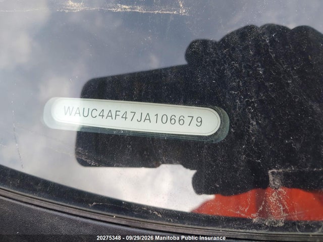 Aukcja sprzedaży 2018 Audi S4 3.0t Quattro, vin: WAUC4AF47JA106679, numer aukcji: 20275348