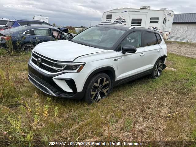 Продаж на аукціоні авто 2023 Volkswagen Taos Highline 1.5 Tsi, vin: 3VV2X7B22PM343641, номер лоту: 20275357