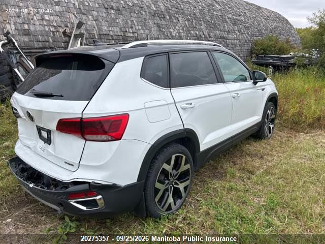 Продаж на аукціоні авто 2023 Volkswagen Taos Highline 1.5 Tsi, vin: 3VV2X7B22PM343641, номер лоту: 20275357