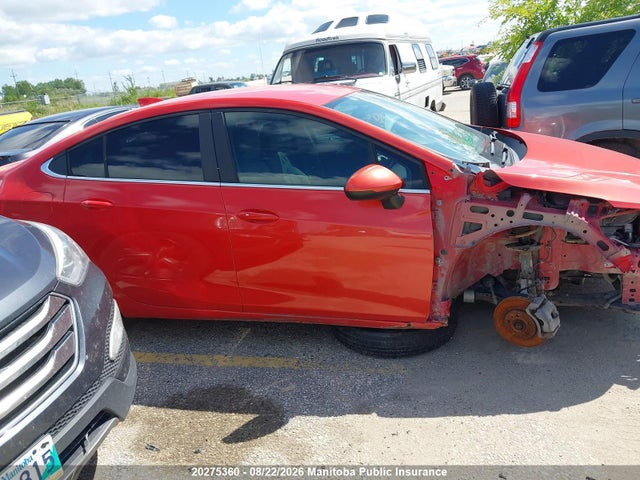 3G1BE5SM9GS601006 Chevrolet Cruze Lt Turbo