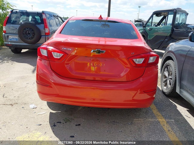 3G1BE5SM9GS601006 Chevrolet Cruze Lt Turbo