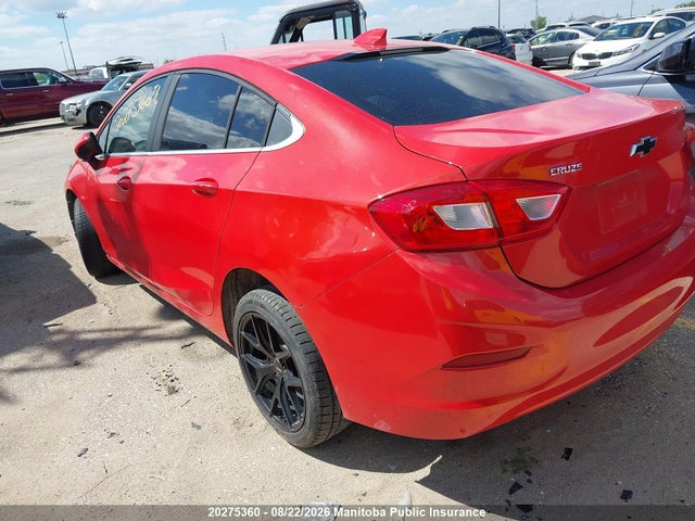 3G1BE5SM9GS601006 Chevrolet Cruze Lt Turbo