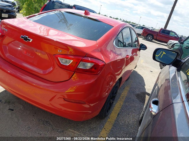 3G1BE5SM9GS601006 Chevrolet Cruze Lt Turbo