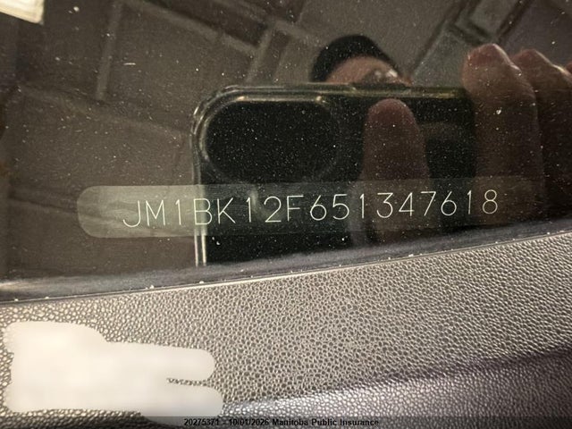 Aukcja sprzedaży 2005 Mazda 3 Mazda Gs, vin: JM1BK12F651347618, numer aukcji: 20275371