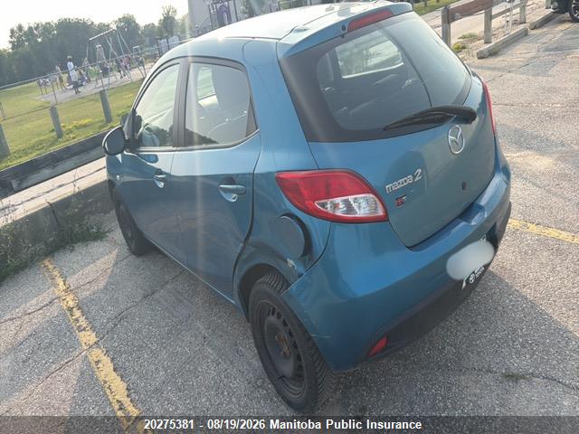 Продаж на аукціоні авто 2011 Mazda 2 Mazda Gs, vin: JM1DE1HY7B0109383, номер лоту: 20275381