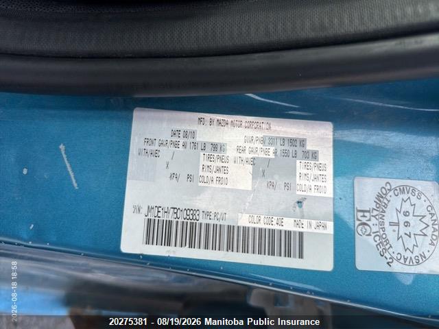 Продаж на аукціоні авто 2011 Mazda 2 Mazda Gs, vin: JM1DE1HY7B0109383, номер лоту: 20275381