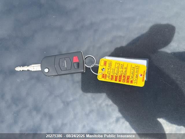 Aukcja sprzedaży 2012 Mazda Mazda3 Gs Sky, vin: JM1BL1V75C1642093, numer aukcji: 20275386