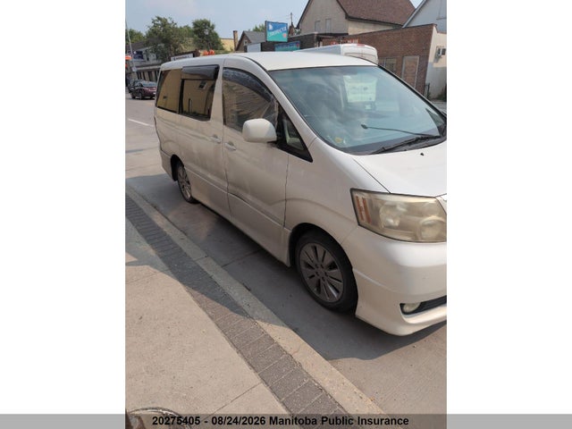 20275405 :رقم المزاد ، ANH150017639 vin ، 2004 Toyota Alphard مزاد بيع